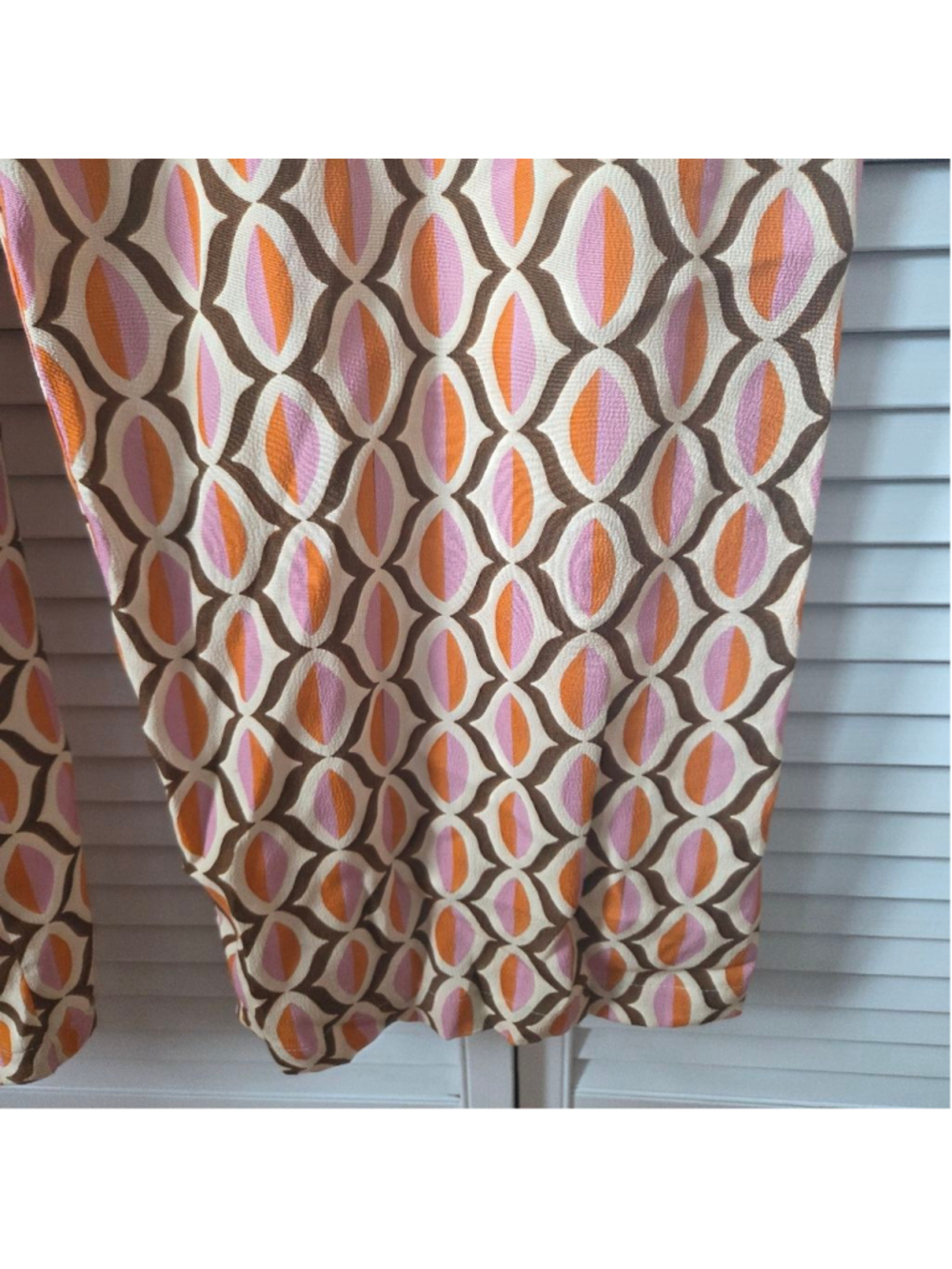 Women's Velvet by Graham & Spencer M Jumpsuit in Beige and Orange - Picture 3 of 14
